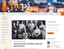 Tablet Screenshot of pcpj.org